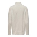 ONLY Gabriel Life Langærmet Highneck Knt - Pumice Stone