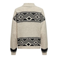 ONLY Victoria Langærmet Pullover Knt - Pumice Stone