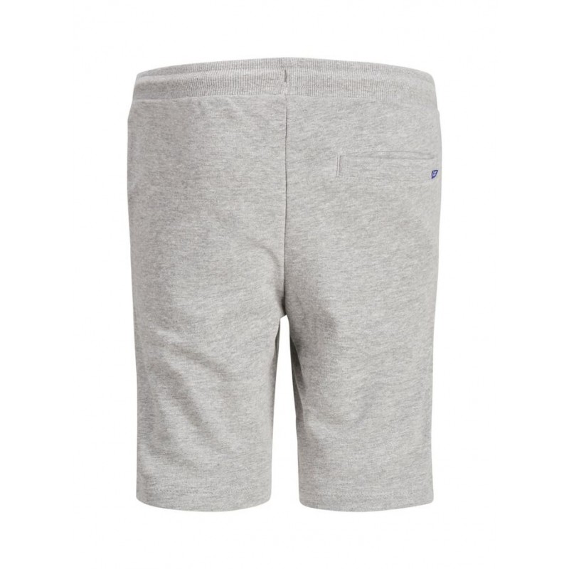 JACK & JONES Junior Shark Sweat Shorts - Light Grey Melange