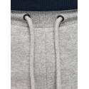JACK & JONES Junior Shark Sweat Shorts - Light Grey Melange