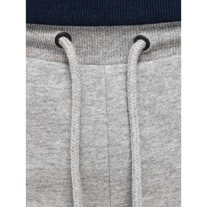 JACK & JONES Junior Shark Sweat Shorts - Light Grey Melange