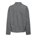 ONLY Gaia Boucle Bomber Otw Os - Dark Grey Melange