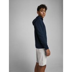 JACK & JONES Junior Shark Sweat Shorts - Light Grey Melange