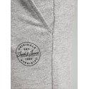 JACK & JONES Junior Shark Sweat Shorts - Light Grey Melange