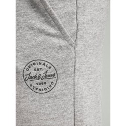 JACK & JONES Junior Shark Sweat Shorts - Light Grey Melange