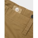 NAME IT Kids Ryan Twill Shorts - Kelp