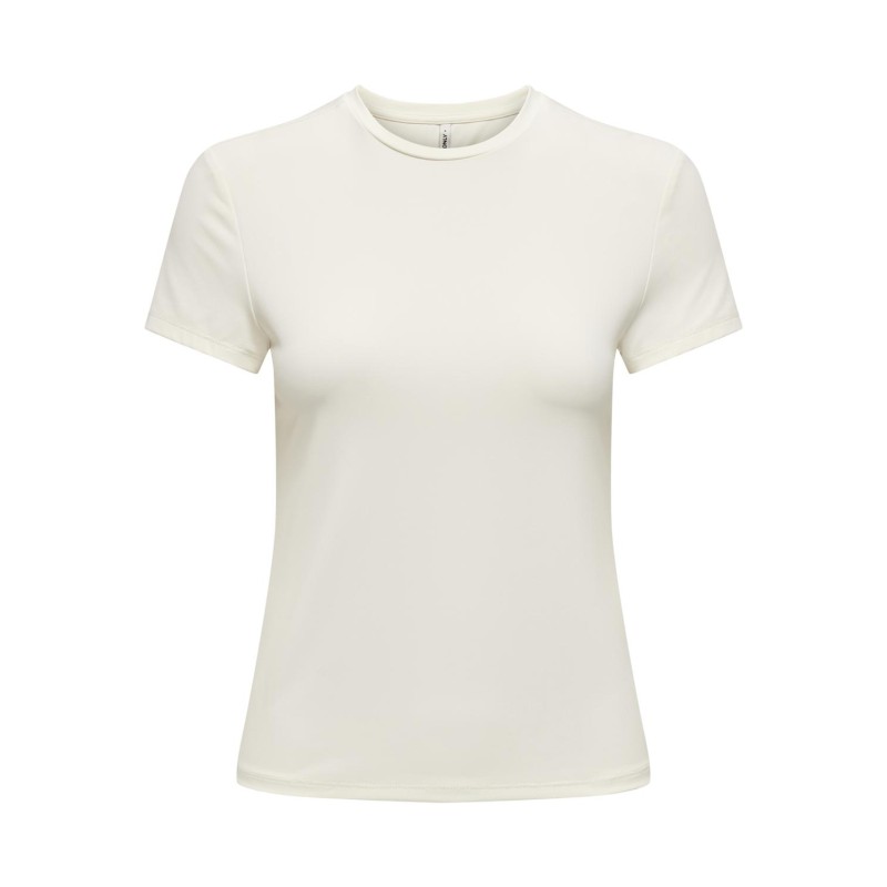ONLY Ea S/S Top O-Neck Jrs - Cloud Dancer