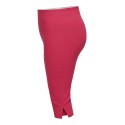 ONLY CARMAKOMA Lila Højtaljede Knickers Pnt - Viva Magenta