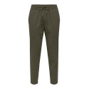 ONLY & SONS Linus Crop Hør Bukser - Olive Night