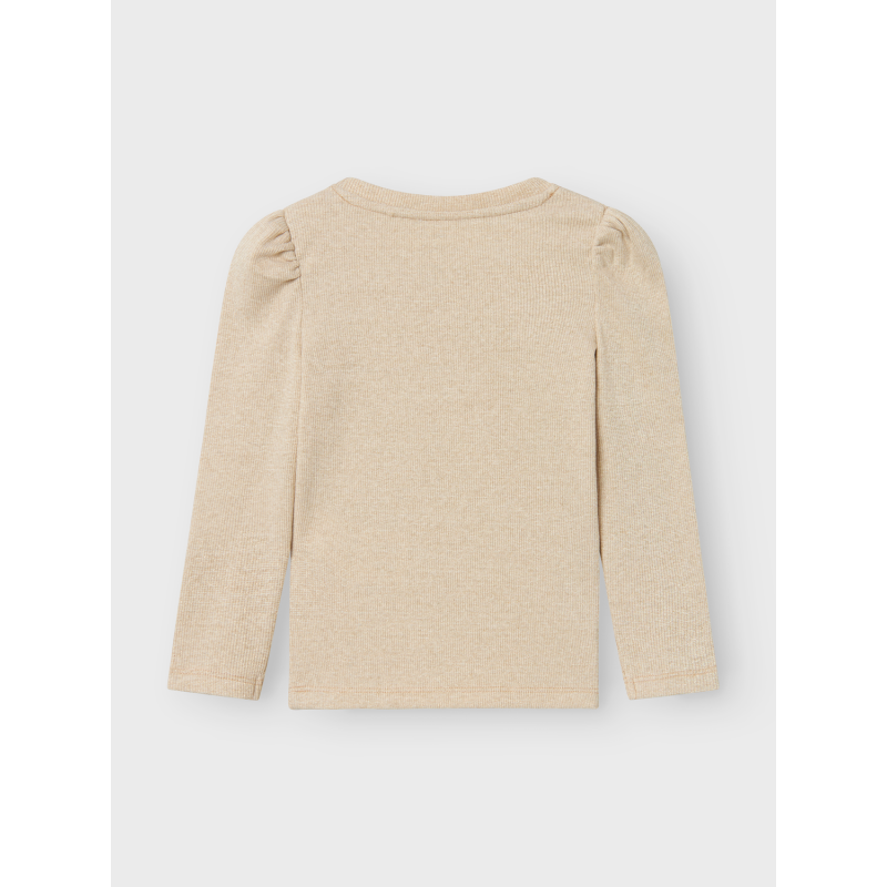 NAME IT Siclo Langærmet Top - Gilded Beige