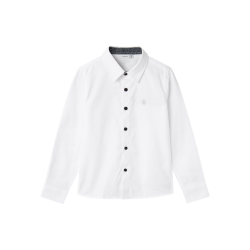 NAME IT Nkmfeshirt Langærmet Shirt - Bright Hvid