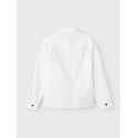 NAME IT Nkmfeshirt Langærmet Shirt - Bright Hvid