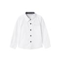 NAME IT Feshirt Langærmet Shirt - Bright Hvid