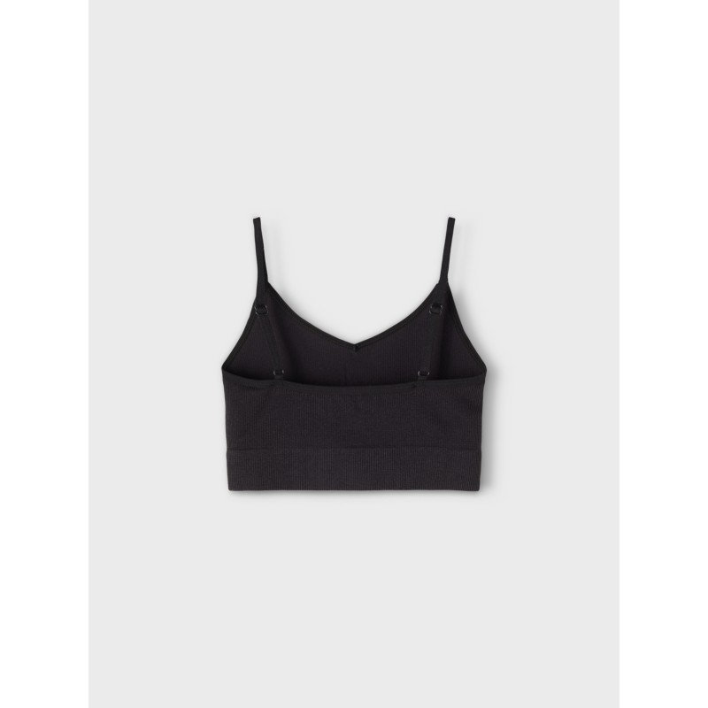 LMTD Kailey Rib Bralette 2Pack - Sort