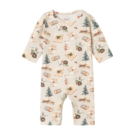 NAME IT Roccos Night Suit - Peyote Melange
