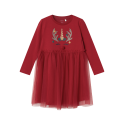 NAME IT Rjul Langærmet Kjole - Jester Red