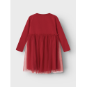 NAME IT Rjul Langærmet Kjole - Jester Red