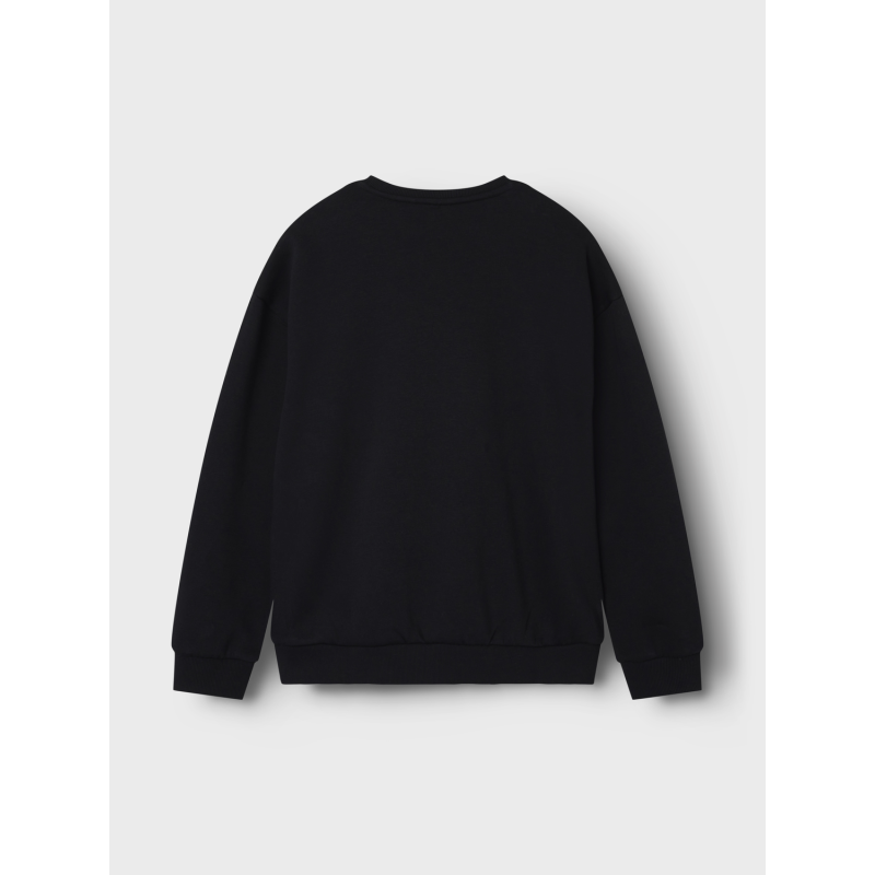 NAME IT Nkforiana Langærmet Rlx Swe Bru Bf - Sort