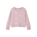 NAME IT Odekortærmeta Langærmet Knit Bf - Roseate Spoonbill