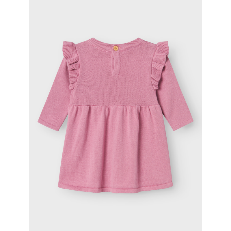 NAME IT Solille Langærmet Knit Kjole - Mauve Orchid