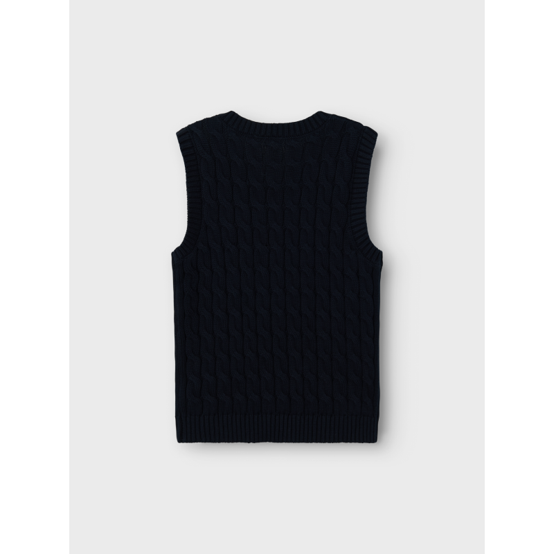 NAME IT Nkmremon Knit Slipover - Dark Sapphire