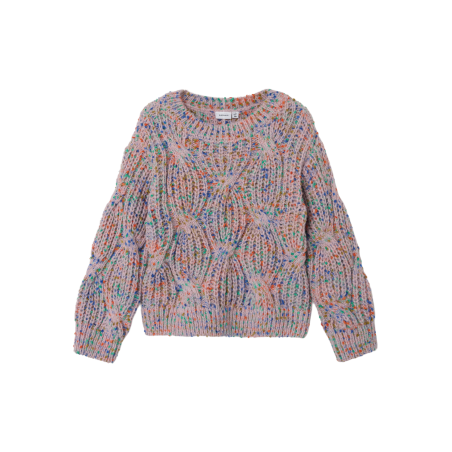 NAME IT Nkfsigrid Langærmet Knit - Purple Opulence