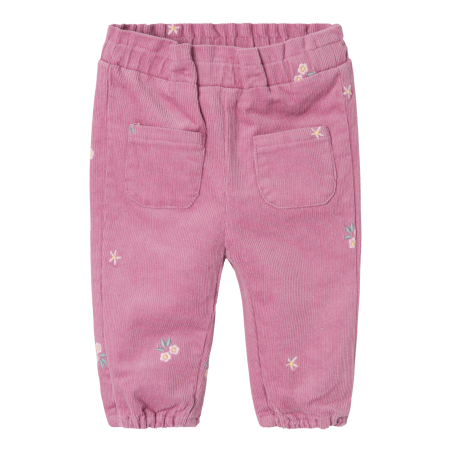 NAME IT Rose Reg R Cord Buksers 2687-Hb S - Mauve Orchid