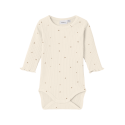 NAME IT Royanna Langærmet Body - Summer Sand