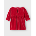 NAME IT Rinna Langærmet Vel Kjole - Jester Red