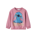 NAME IT Nyra Stitch Nreg Sweat Bru Wdi - Mauve Orchid