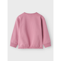 NAME IT Nyra Stitch Nreg Sweat Bru Wdi - Mauve Orchid