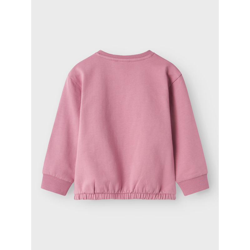 NAME IT Nyra Stitch Nreg Sweat Bru Wdi - Mauve Orchid