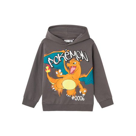 NAME IT Nkmondie Pokemon Nreg Sweat Wh Bru Sky - Castlerock
