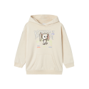 NAME IT Nkfsakko Langærmet Rlx Lang Sweat Wh Bru Box - Summer Sand
