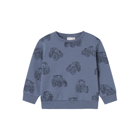 NAME IT Rator Nreg Sweat Bru - Flint Stone