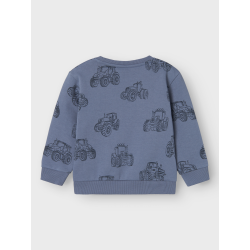 NAME IT Rator Nreg Sweat Bru - Flint Stone