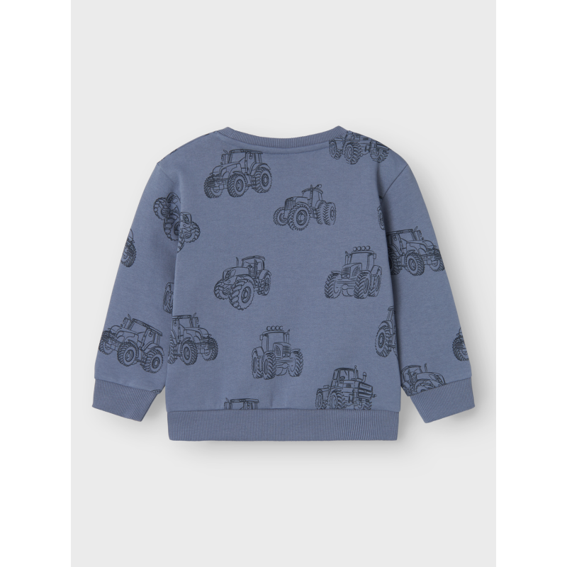 NAME IT Rator Nreg Sweat Bru - Flint Stone