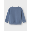 NAME IT Neil Stitch Nreg Sweat Bru Wdi - Flint Stone
