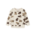 NAME IT Rasmus Nreg Sweat Bru - Peyote Melange