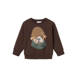 NAME IT Radek Nreg Sweat Bru - Bracken