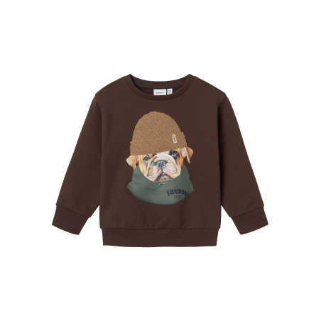 NAME IT Radek Nreg Sweat Bru - Bracken