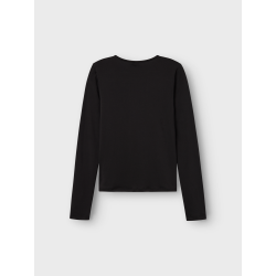 LMTD Dinci Langærmet Kort S Top - Sort