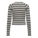 ONLY Tatum Langærmet O-Neck Top Jrs - Sort