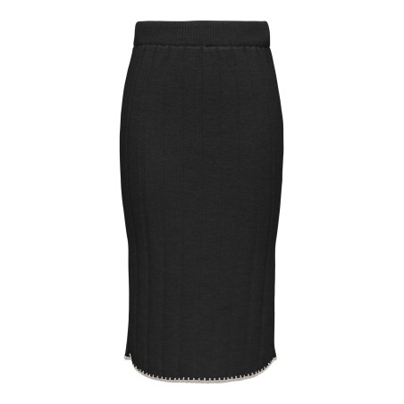 ONLY Chick Stitch Mv Skirt Knt - Sort