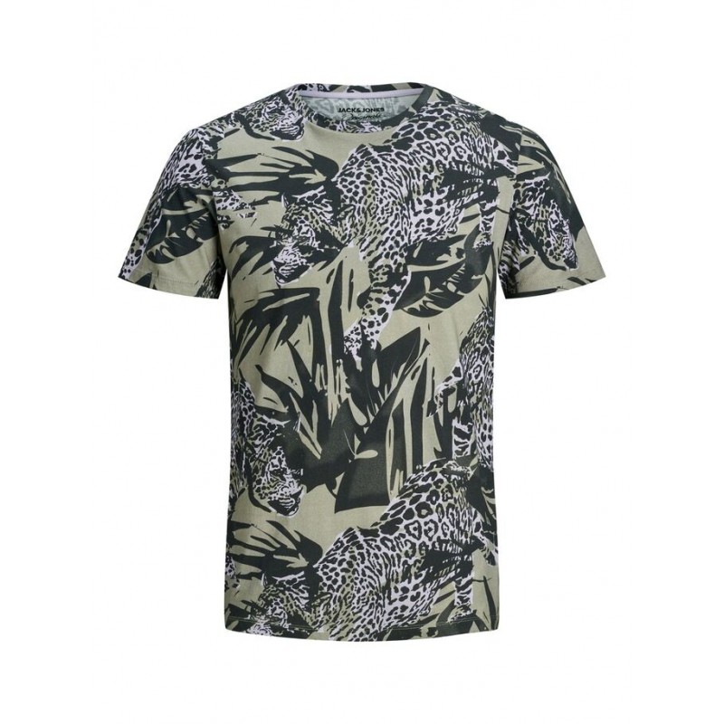 JACK & JONES Benleo Crew Neck T-shirt - Crockery