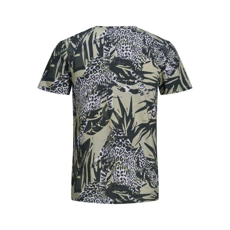 JACK & JONES Benleo Crew Neck T-shirt - Crockery