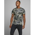 JACK & JONES Benleo Crew Neck T-shirt - Crockery