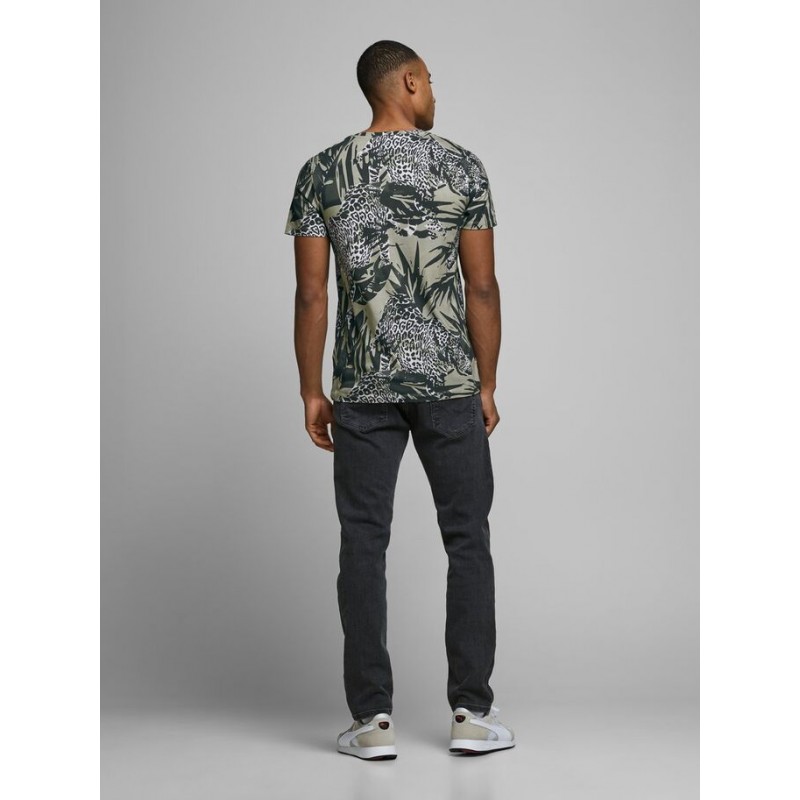 JACK & JONES Benleo Crew Neck T-shirt - Crockery