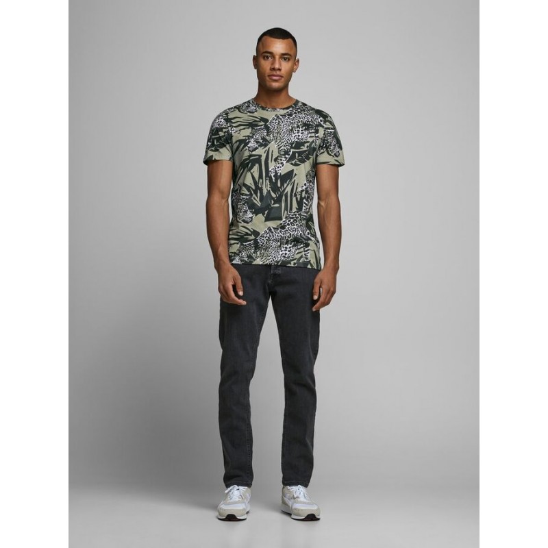 JACK & JONES Benleo Crew Neck T-shirt - Crockery