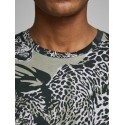 JACK & JONES Benleo Crew Neck T-shirt - Crockery